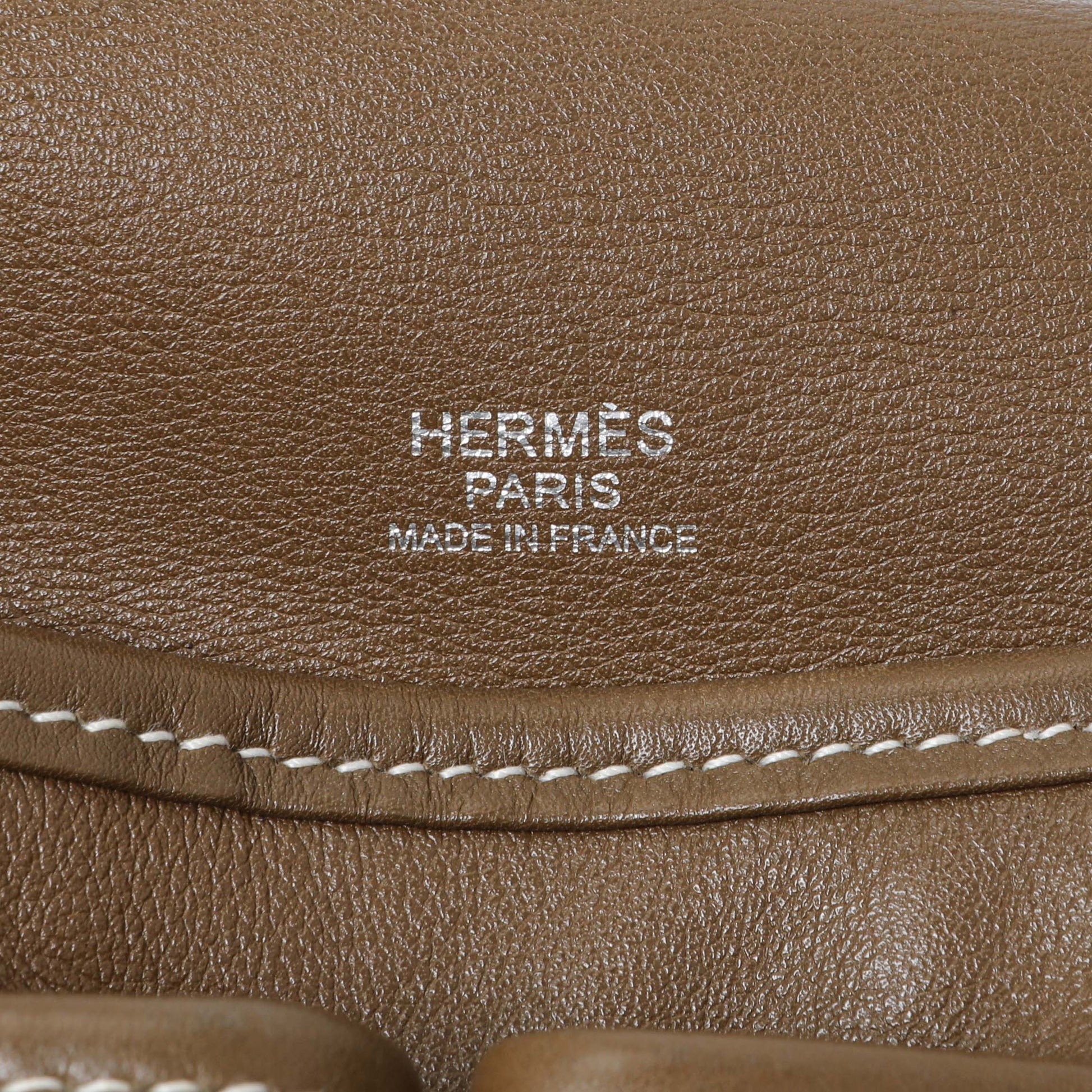 Exclusive Hermes Barda 35 Messenger Bag — Detail View