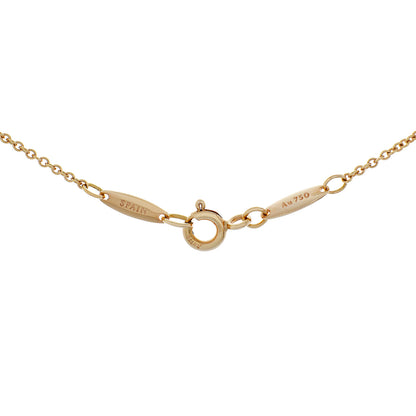 Exclusive Tiffany & Co. 18K Rose Gold 9mm Bean Pendant — Top View
