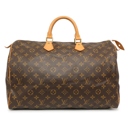 Exclusive Louis Vuitton Monogram Speedy 40 — Front View