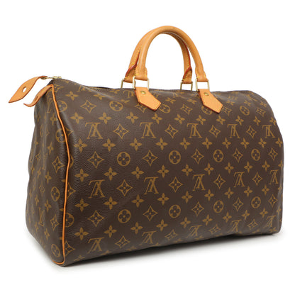 Exclusive Louis Vuitton Monogram Speedy 40 — Side View