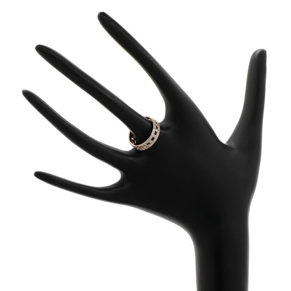 Exclusive Tiffany & Co. 18K Yellow Gold Diamond T True Wide Ring — Back View