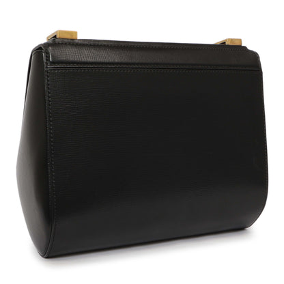 Exclusive Givenchy Black Calfskin Medium Pandora Box — Side View
