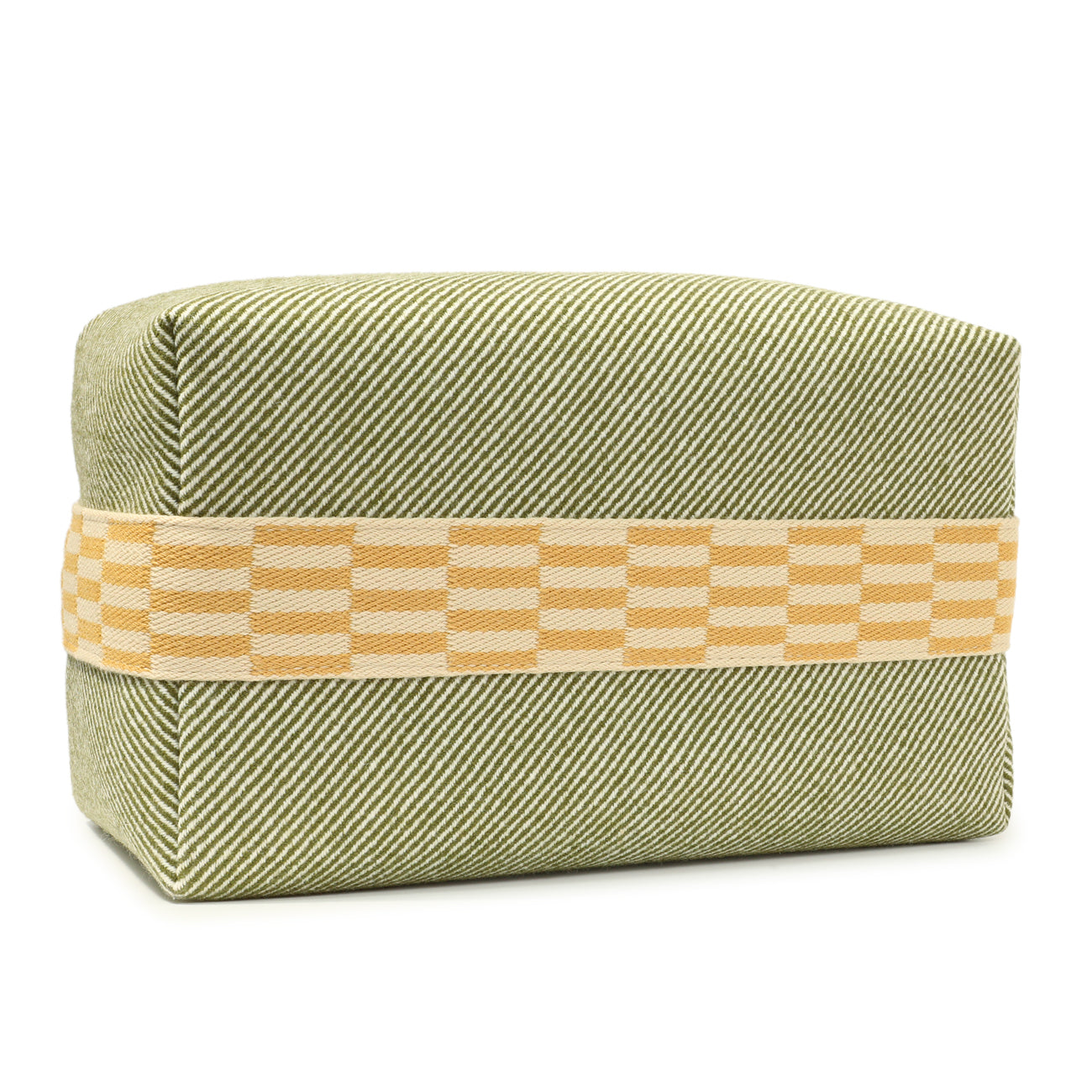 Exclusive Hermes Wool Large Bride-A-Brac Pouch — Back View