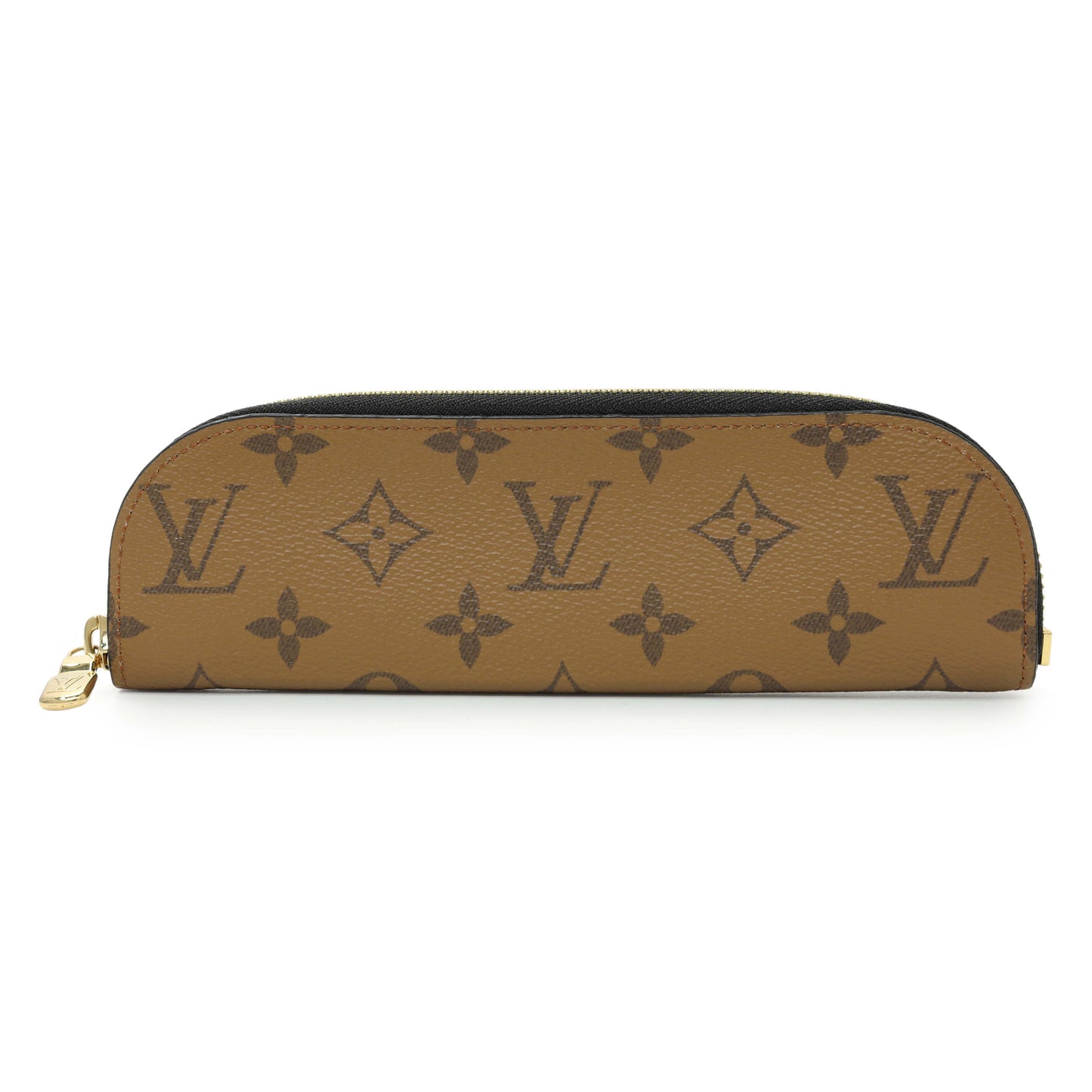 Exclusive Louis Vuitton Monogram Reverse Charlotte Pencil Pouch — Front View