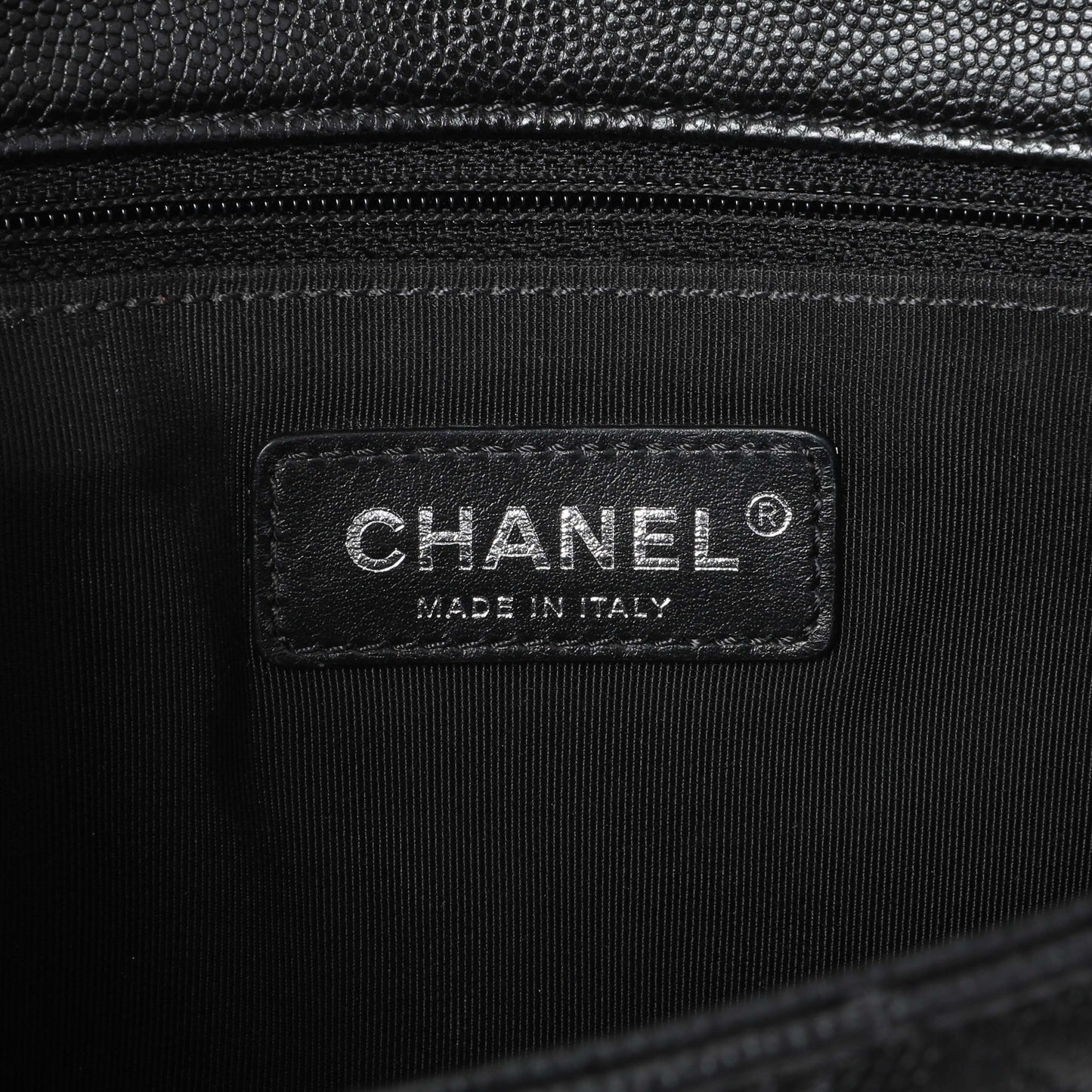 Exclusive Chanel So Black Caviar My Everything Flap — Alternate View 10