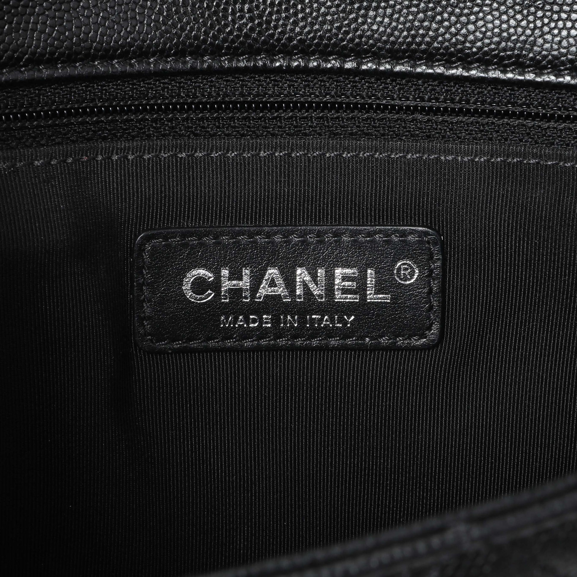 Exclusive Chanel So Black Caviar My Everything Flap — Alternate View 10