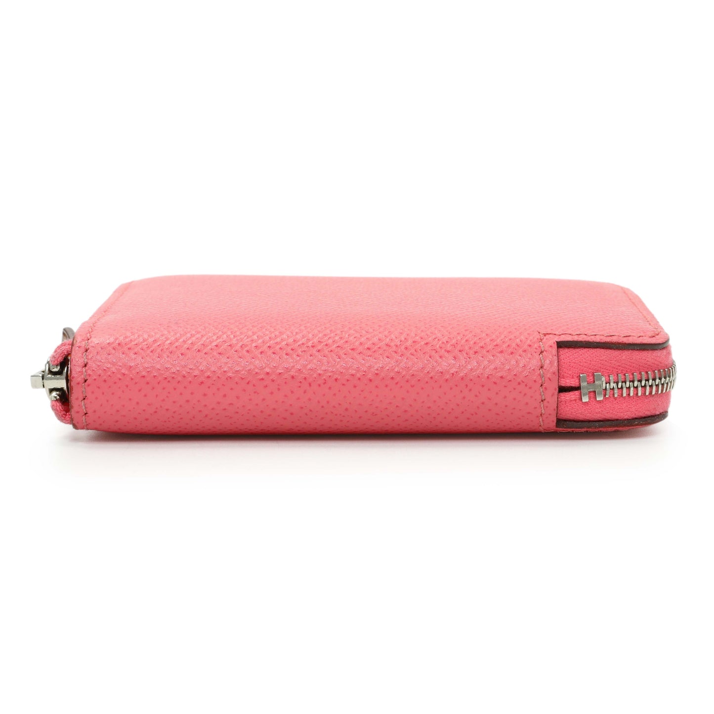 Exclusive Hermes Pink Epsom Silk'in Change Purse — Back View