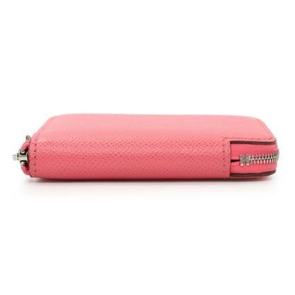 Exclusive Hermes Pink Epsom Silk'in Change Purse — Back View