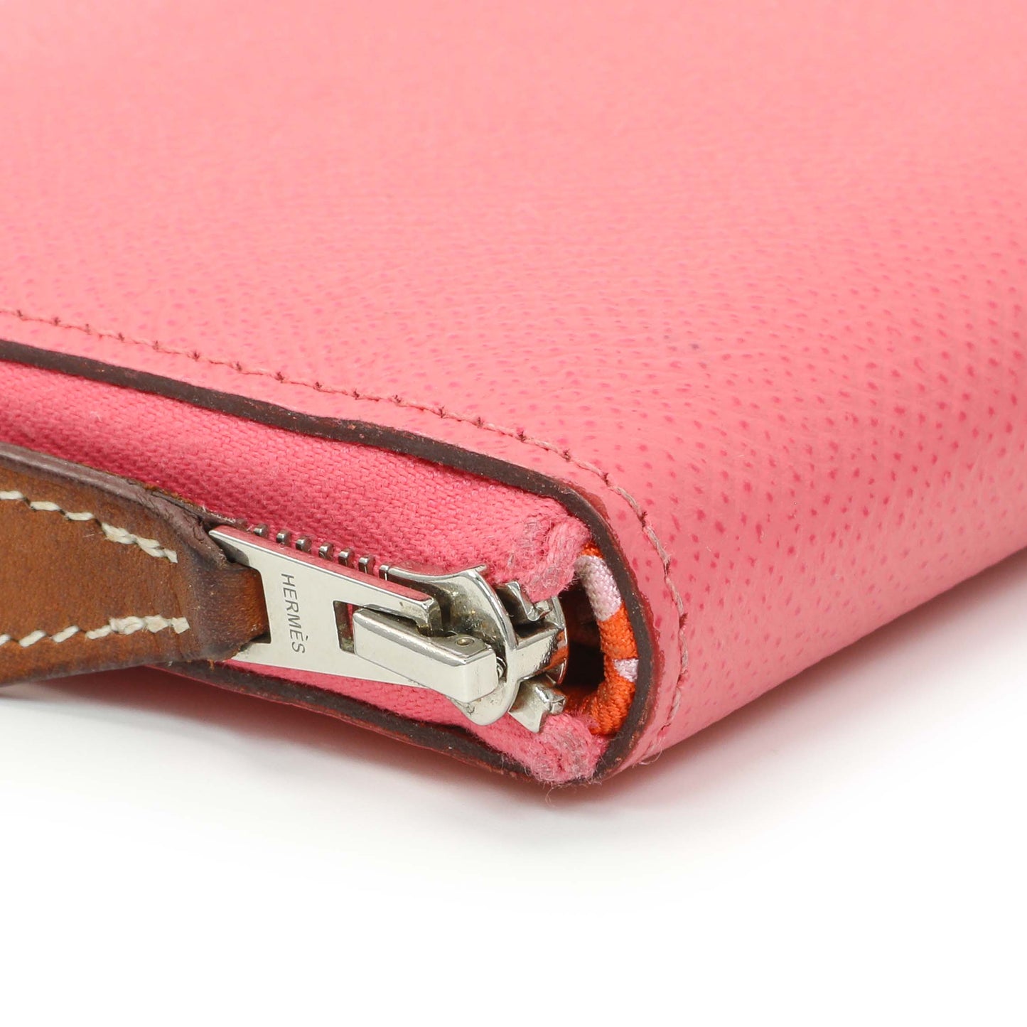Exclusive Hermes Pink Epsom Silk'in Change Purse — Alternate View 9