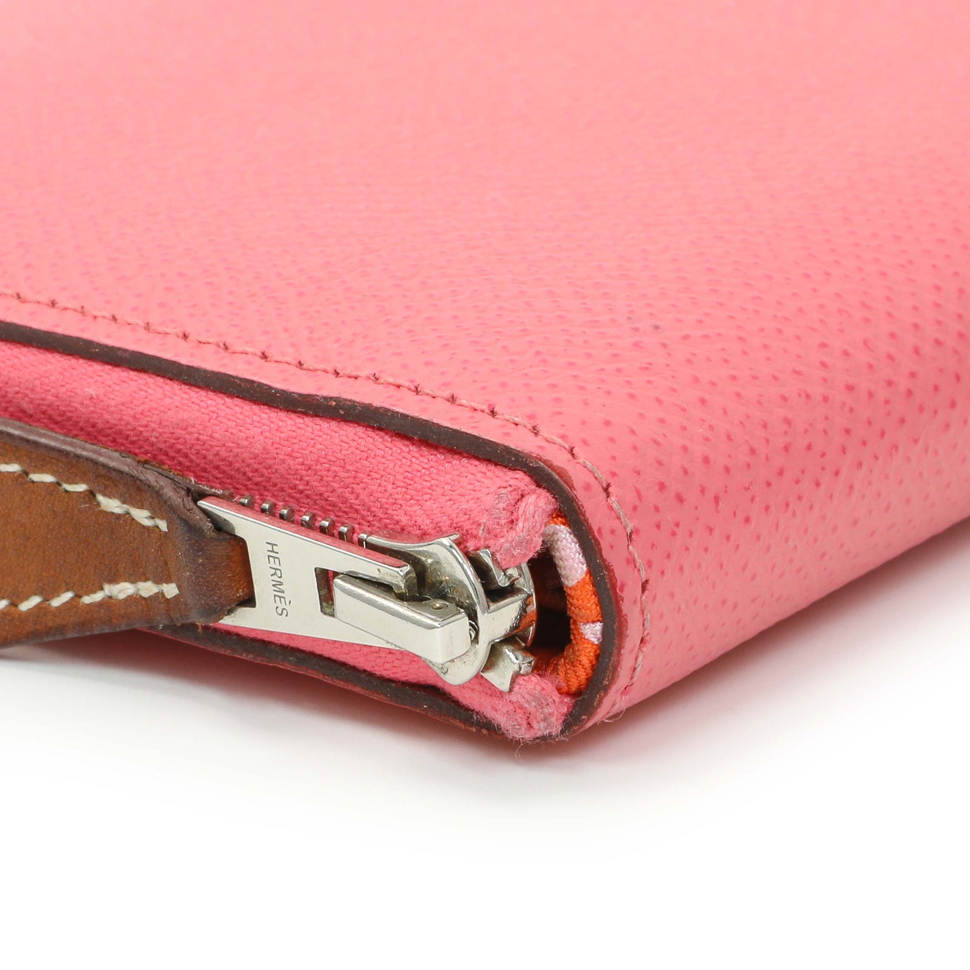 Exclusive Hermes Pink Epsom Silk'in Change Purse — Alternate View 9