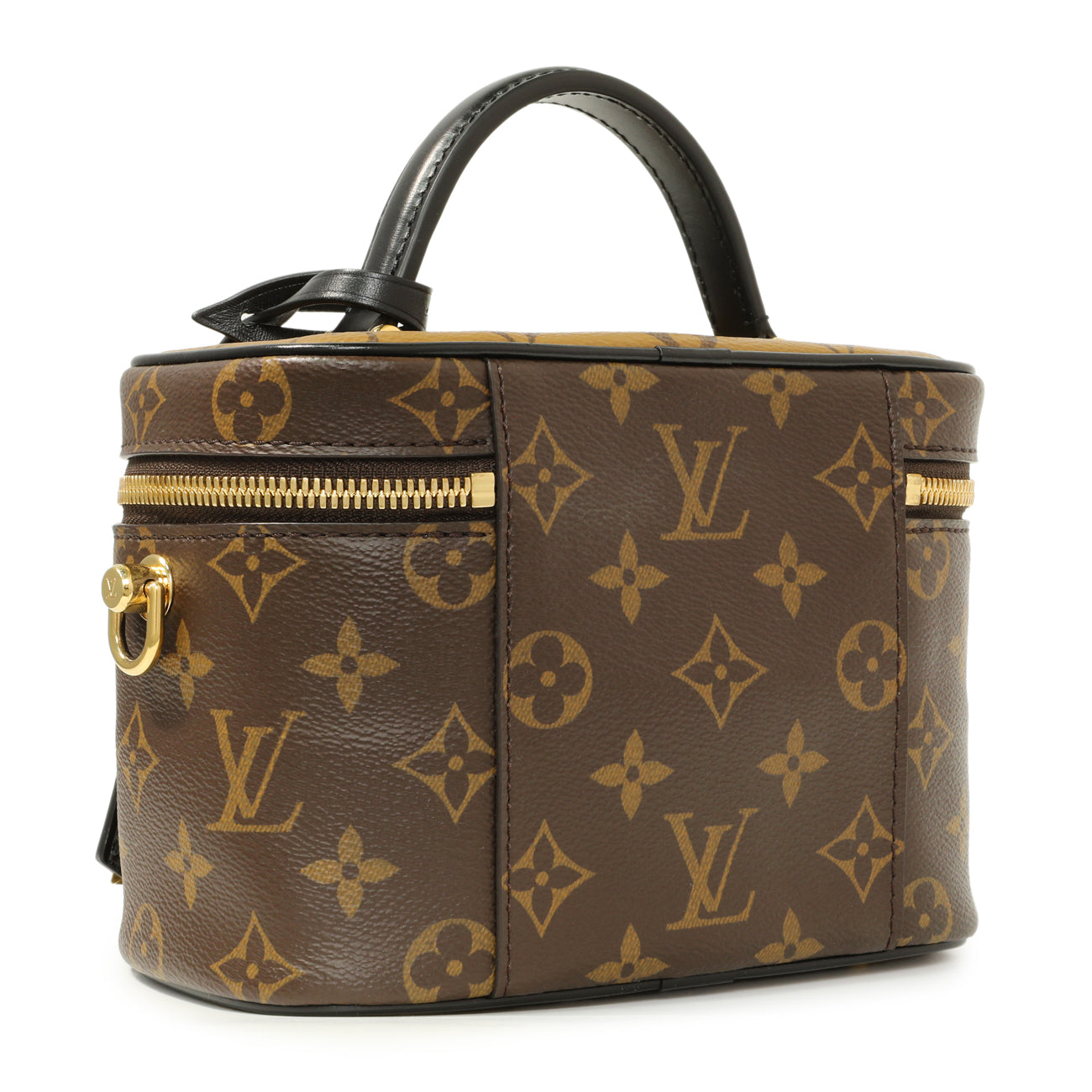 Exclusive Louis Vuitton Monogram Reverse Vanity PM — Side View