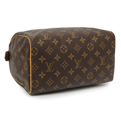 Exclusive Louis Vuitton Monogram Speedy 25 — Back View