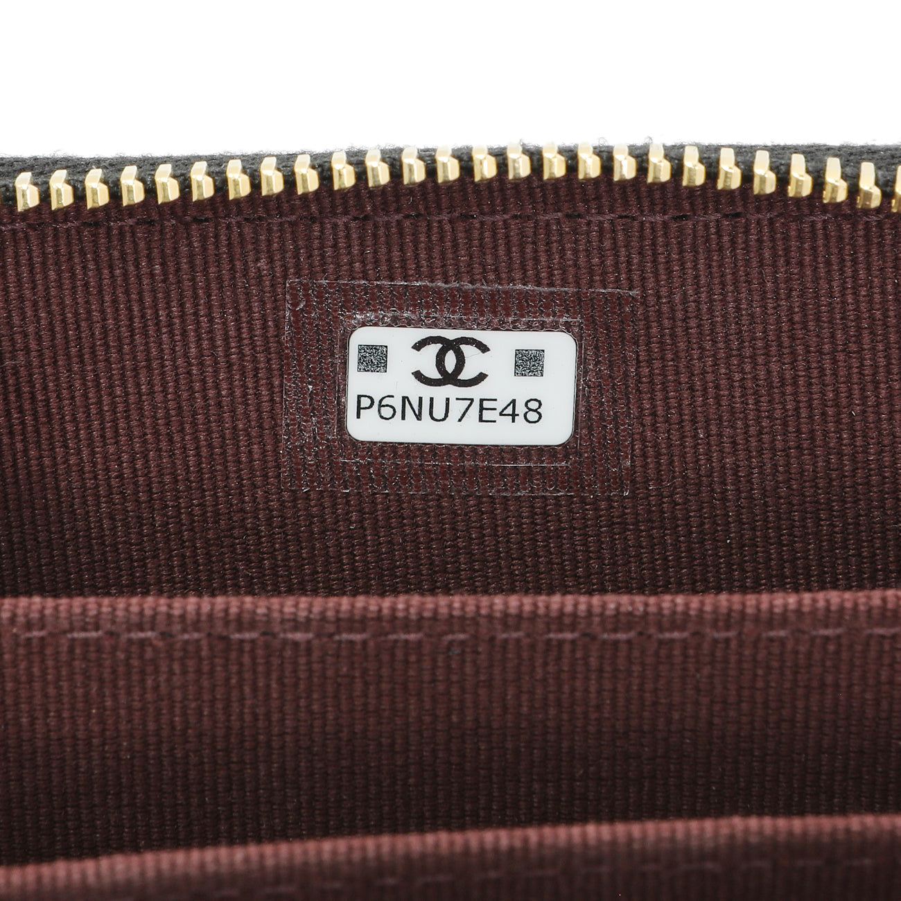 Exclusive Chanel Black Caviar Quilted Zip Coin Purse — Lifestyle View