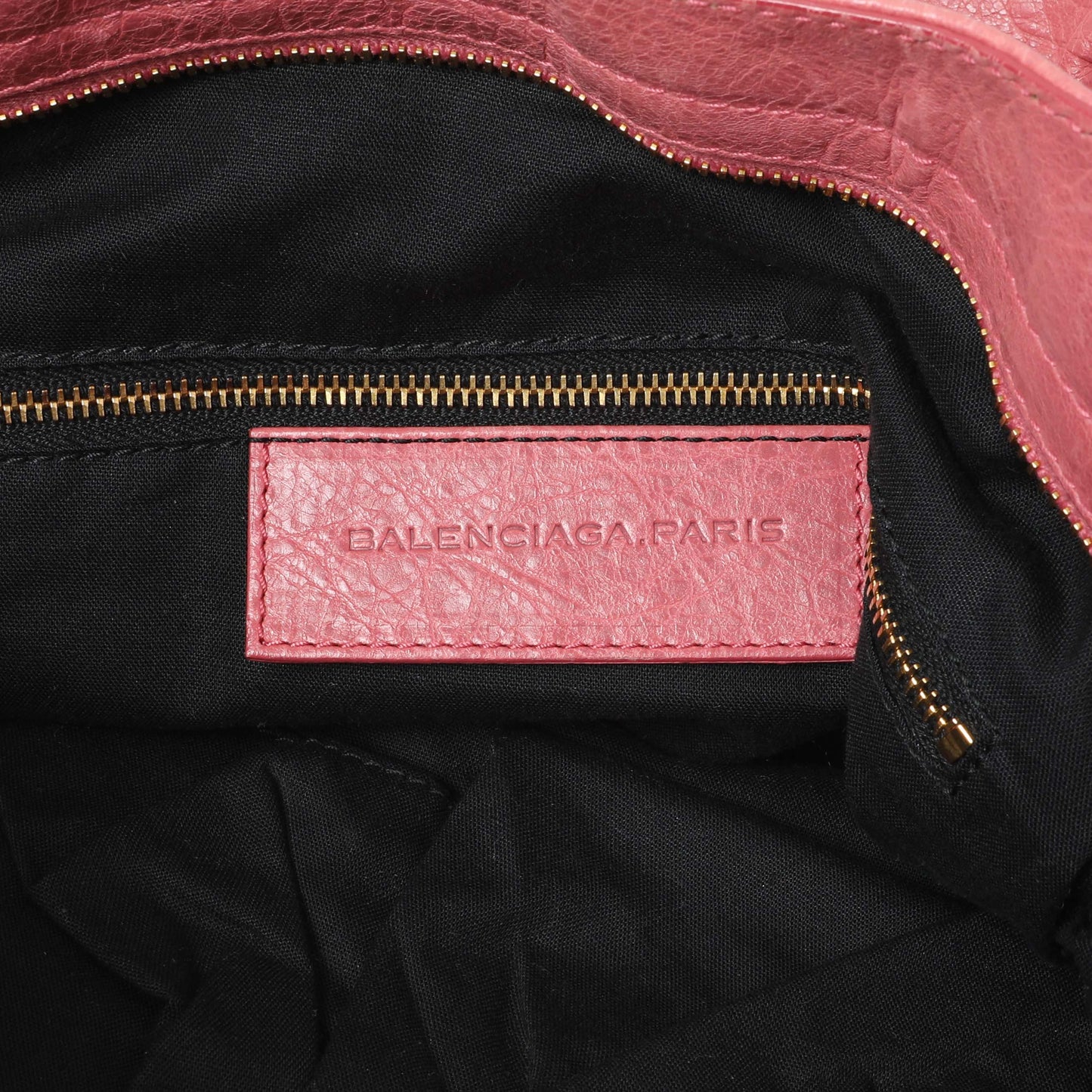 Exclusive Balenciaga Pink Agneau Classic Gold Hardware Velo — Alternate View 9