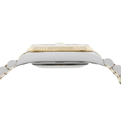 Exclusive Rolex 18K Yellow Gold Stainless Steel Datejust 36 16233 — Back View