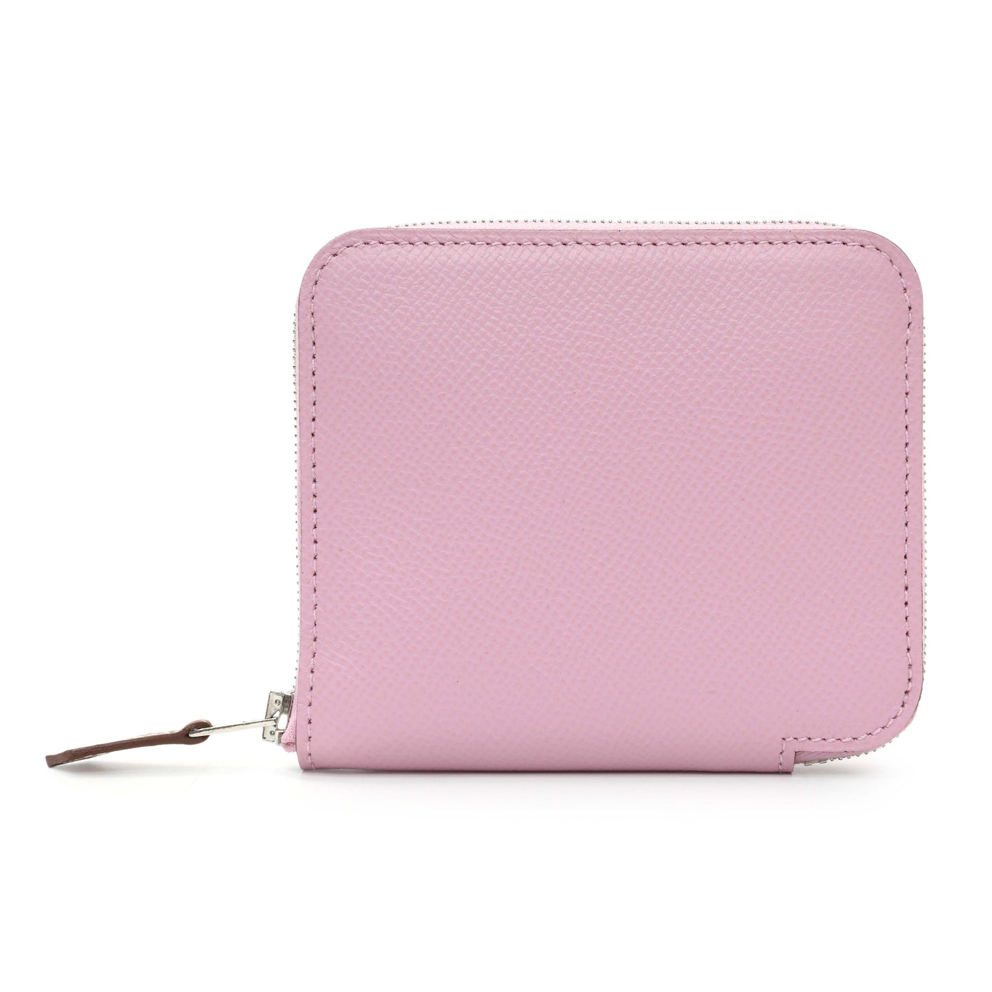Exclusive Hermes Epsom Silk'In Compact Wallet — Front View