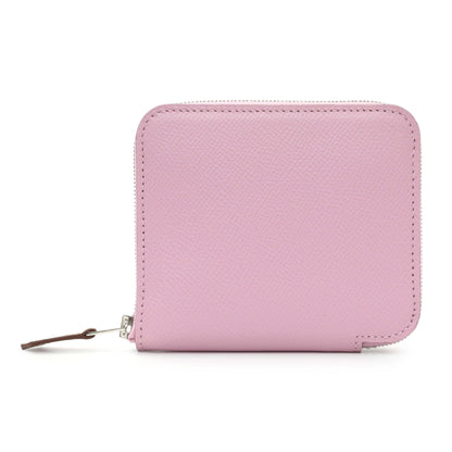 Exclusive Hermes Epsom Silk'In Compact Wallet — Front View