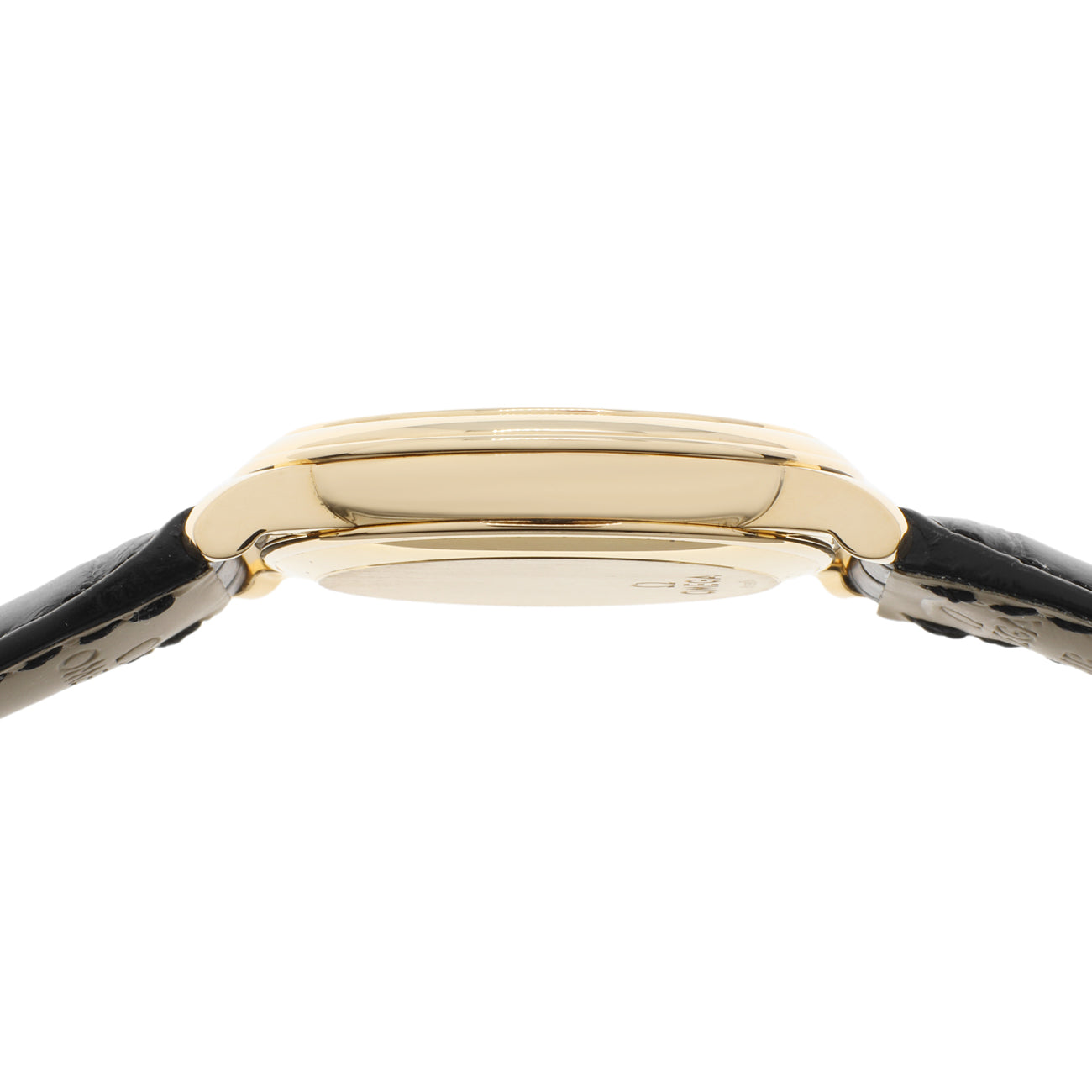 Exclusive Omega 18K Yellow Gold Deville Prestige Automatic 4612.30.02 — Back View