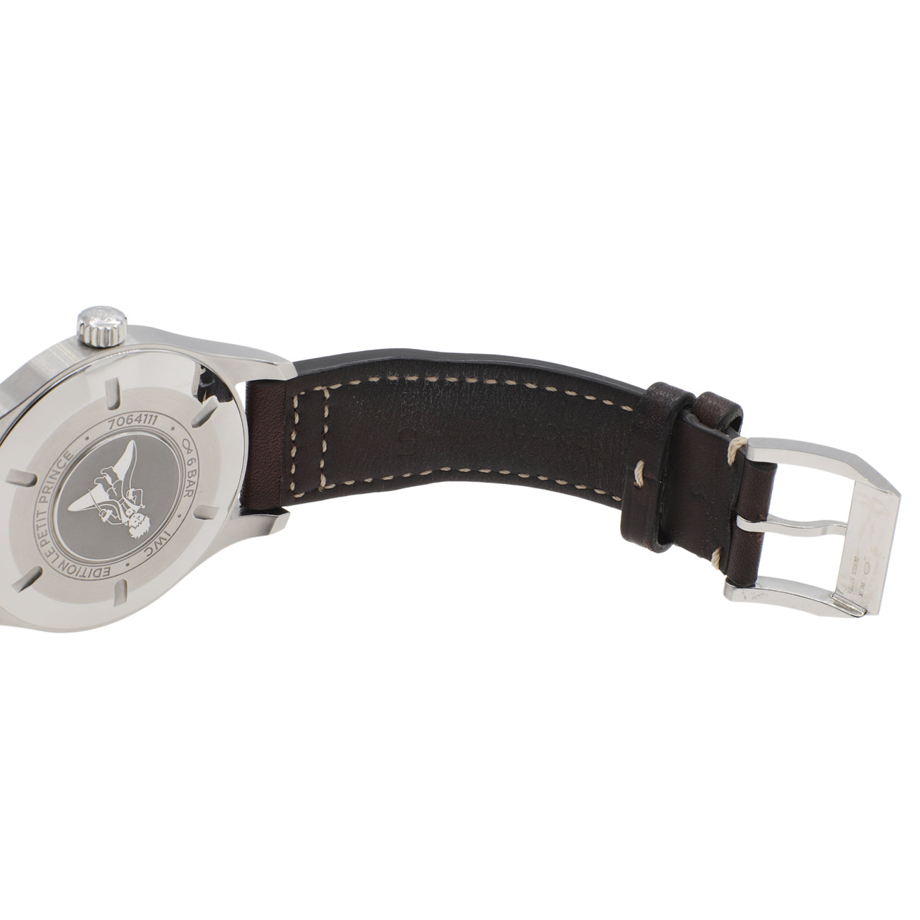 Exclusive IWC Stainless Steel Pilot Mark XVIII "Petit Prince" IW327010 — Top View