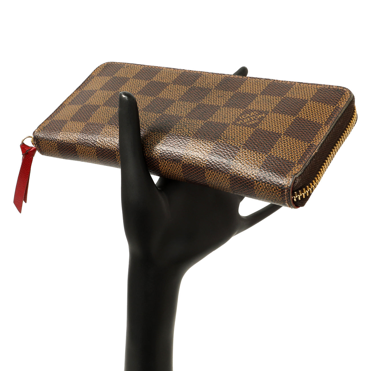 Exclusive Louis Vuitton Damier Ebene Clemence Wallet — Alternate View 10