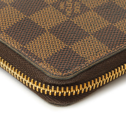 Exclusive Louis Vuitton Damier Ebene Clemence Wallet — Lifestyle View