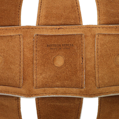 Exclusive Bottega Veneta White Calfskin Small Shell Bag — Lifestyle View
