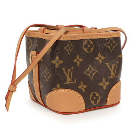 Exclusive Louis Vuitton Monogram Noe Purse — Side View