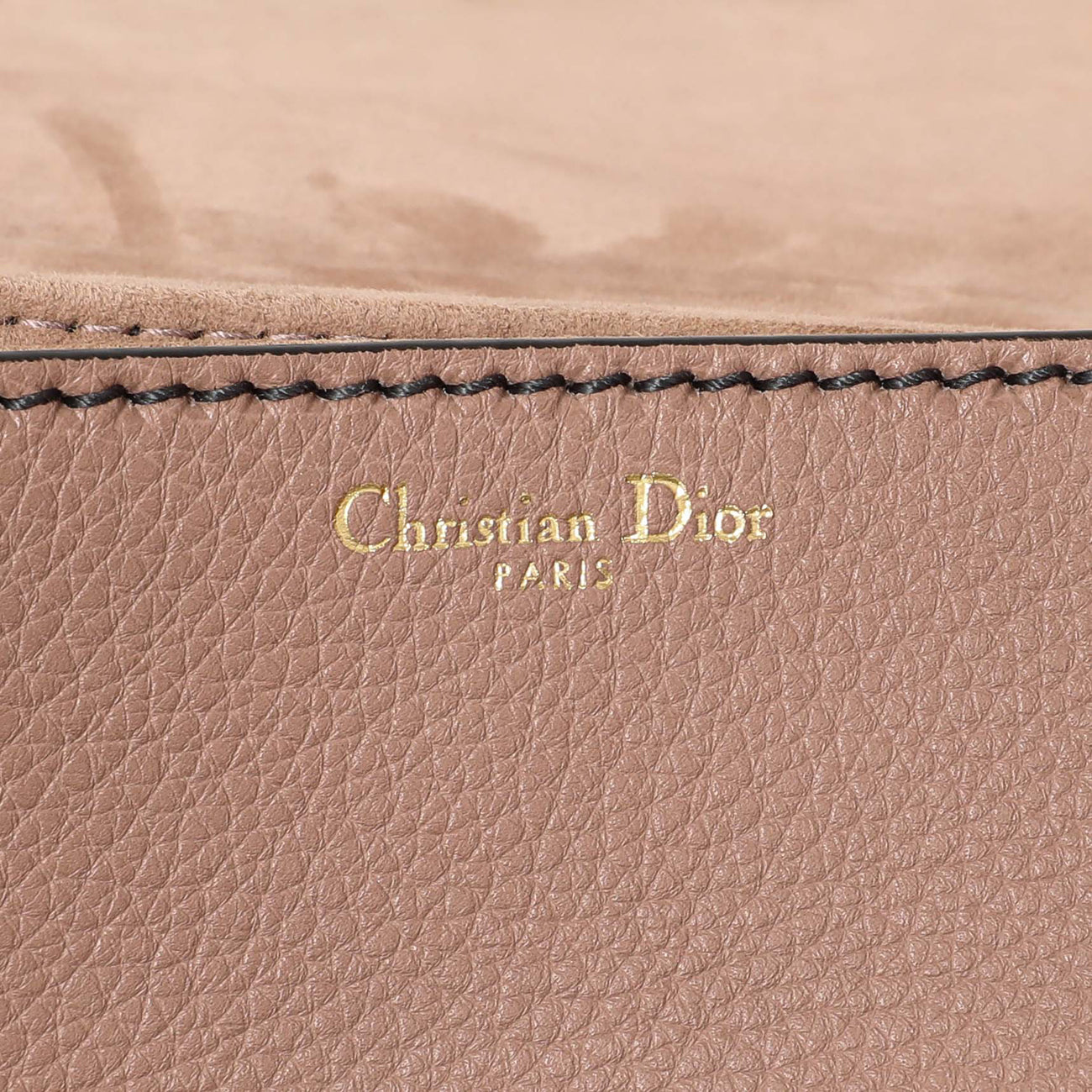 Exclusive Christian Dior Old Rose Calfskin J’adior Flap Bag — Detail View