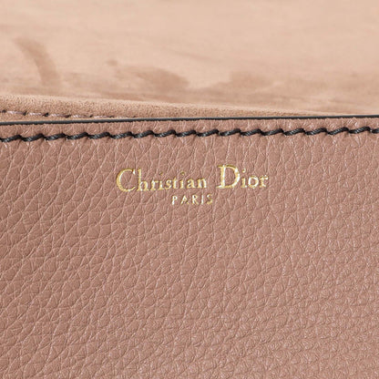 Exclusive Christian Dior Old Rose Calfskin J’adior Flap Bag — Detail View