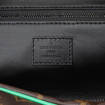 Exclusive Louis Vuitton Green Monogram Macassar Dopp Kit Toilet Pouch — Alternate View 7
