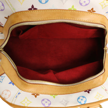 Exclusive Louis Vuitton White Multicolor Monogram Claudia — Alternate View 10