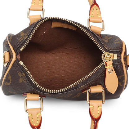 Exclusive Louis Vuitton Monogram Nano Speedy — Top View