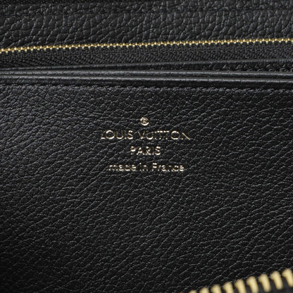 Exclusive Louis Vuitton Black Empreinte Zippy Wallet — Detail View