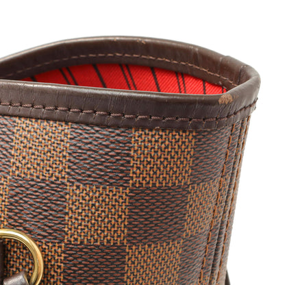 Exclusive Louis Vuttion Damier Ebene Neverfull MM — Alternate View 11