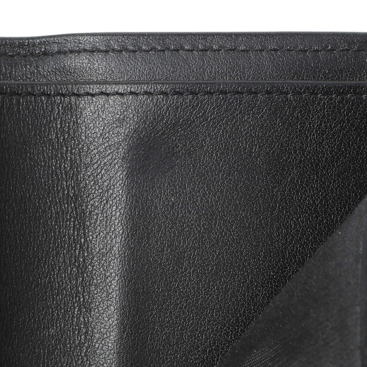 Exclusive Chanel Black Caviar Quilted Compact Boy Wallet — Alternate View 12