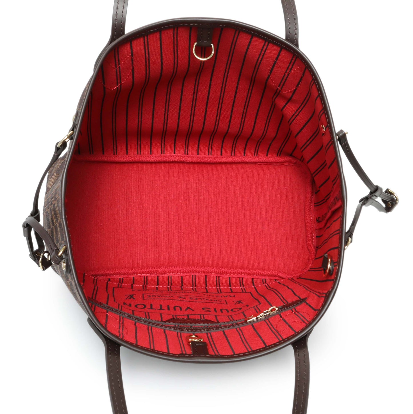 Exclusive Louis Vuitton Damier Ebene Neverfull PM — Alternate View 8