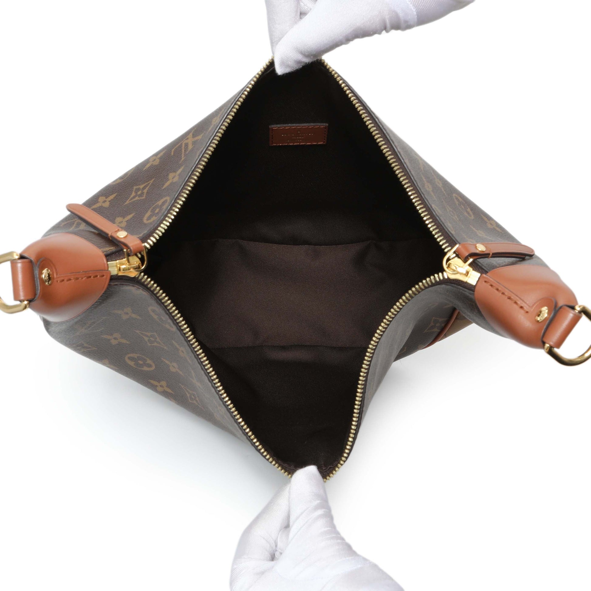 Exclusive Louis Vuitton Reverse Monogram Loop Hobo — Top View
