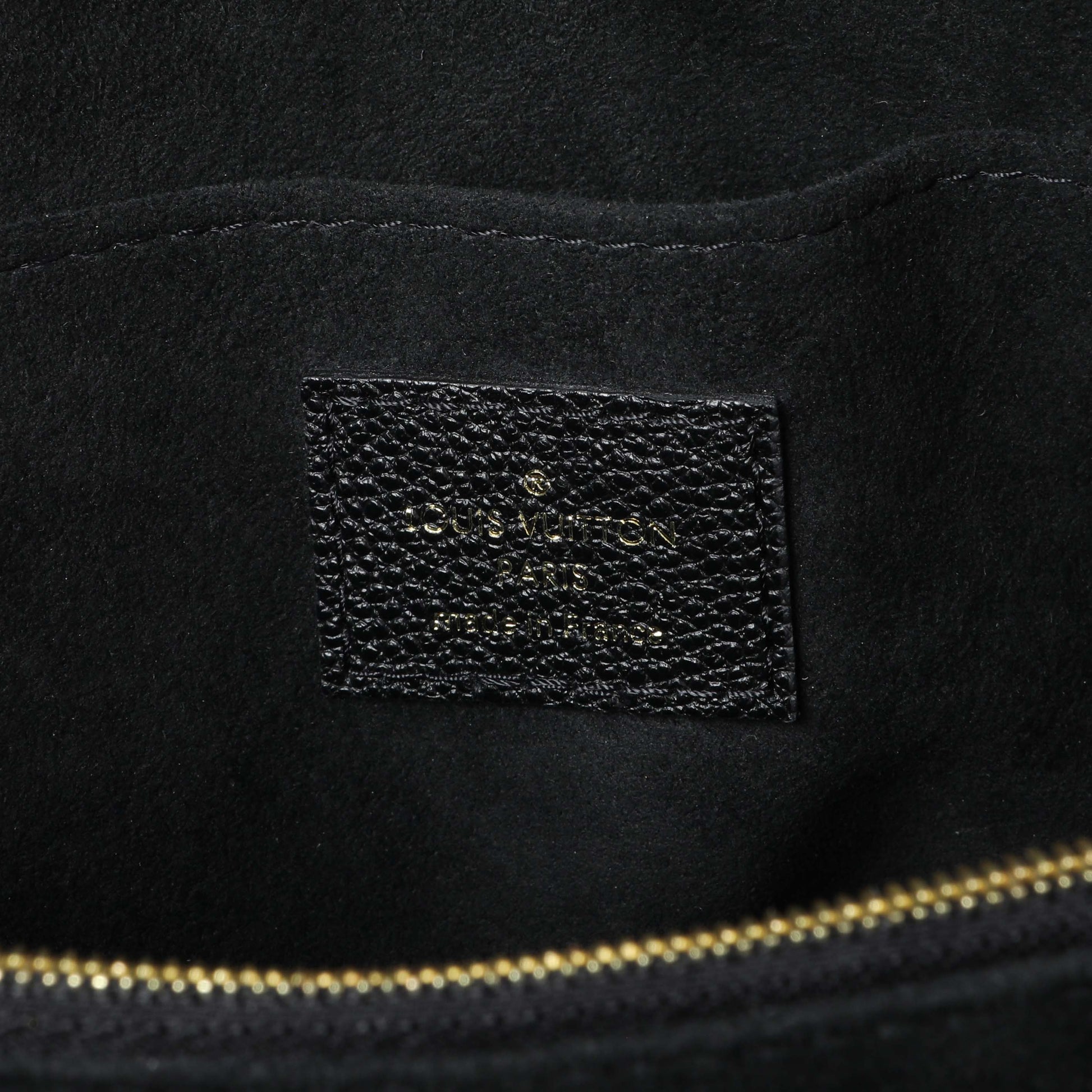 Exclusive Louis Vuitton Black Empreinte Monogram Giant Madeleine MM — Alternate View 9