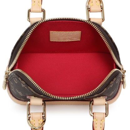 Exclusive Louis Vuitton X Takashi Murakami Cerises Nano Alma — Top View