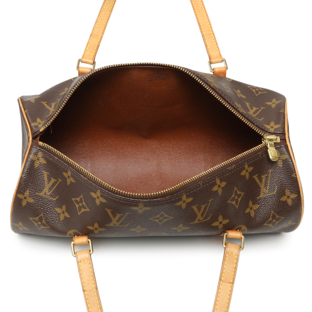 Exclusive Louis Vuitton Monogram Papillon 30 with Companion Pouch — Top View