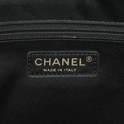 Exclusive Chanel Black Quilted Caviar XL Grand Shopping Tote GST — Alternate View 9