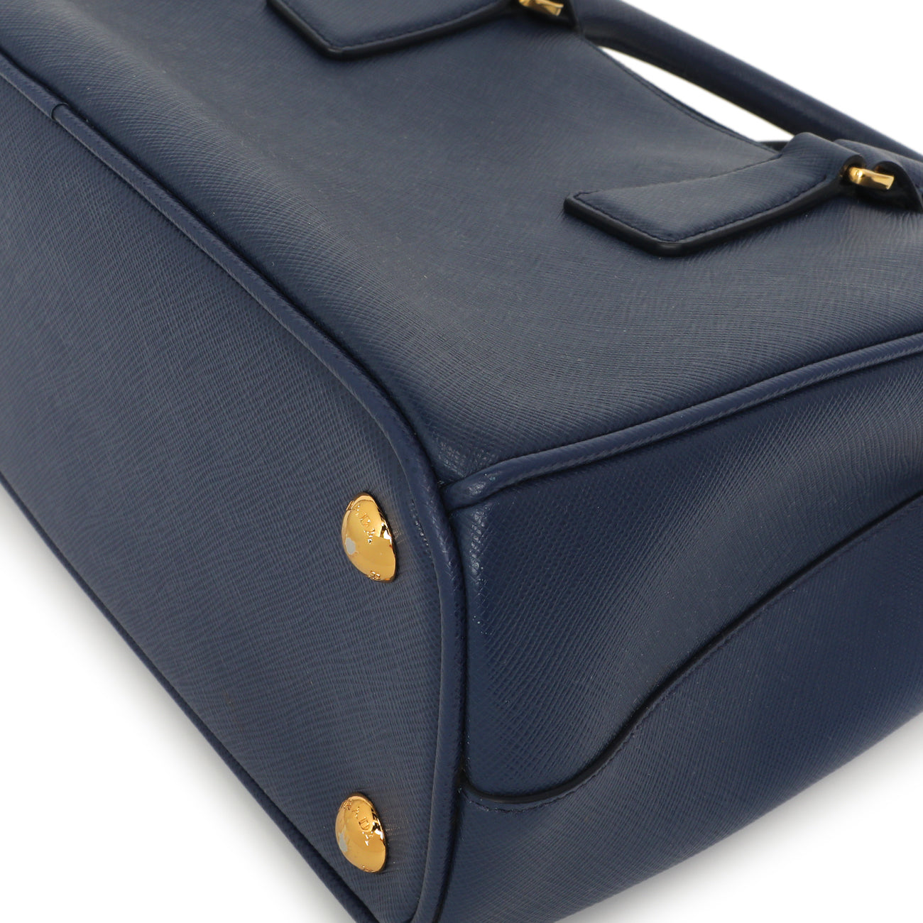 Exclusive Prada Bluette Saffiano Small Galleria Double Zip Tote — Alternate View 7