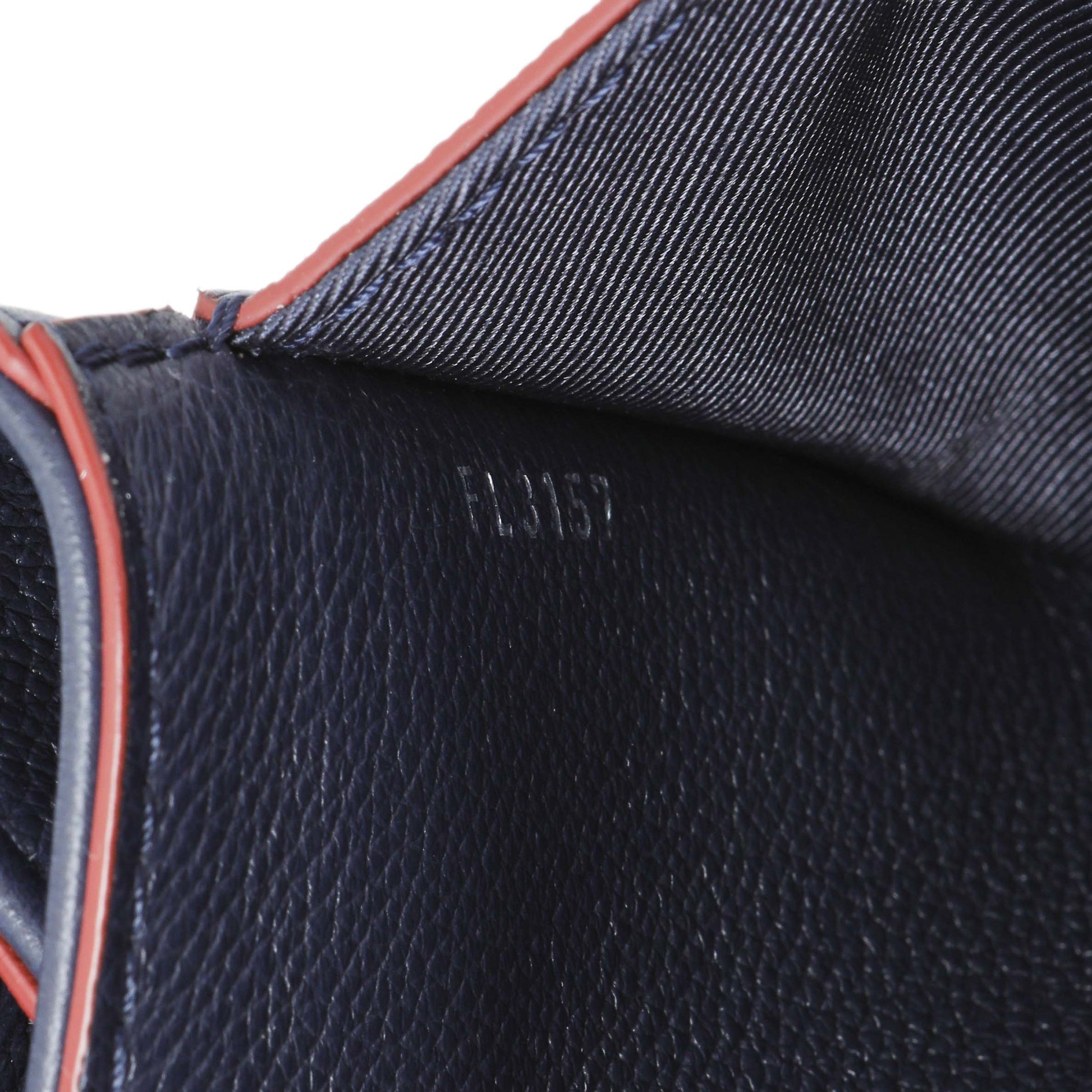 Exclusive Louis Vuitton Navy Calfskin Lockme II Chain Bag BB — Alternate View 10