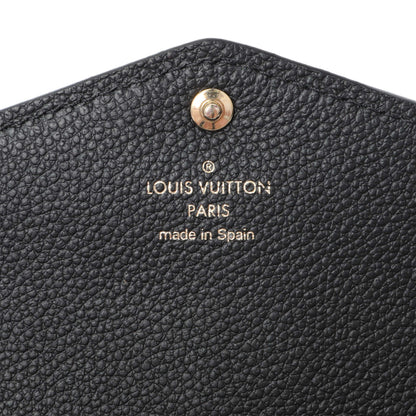 Exclusive Louis Vuitton Black Monogram Empreinte Sarah Wallet — Alternate View 13