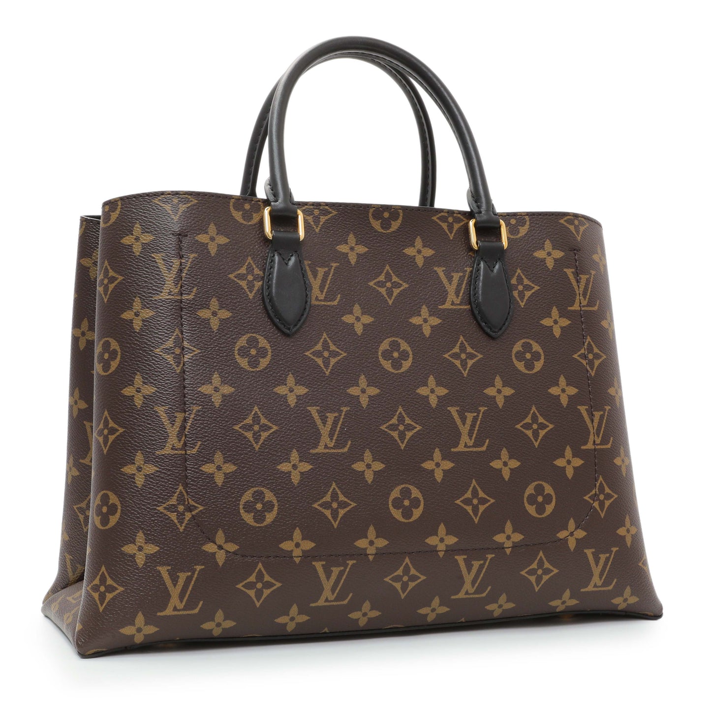 Exclusive Louis Vuitton Monogram Flower Tote — Side View