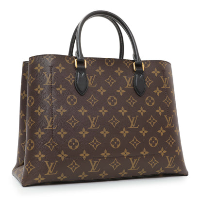Exclusive Louis Vuitton Monogram Flower Tote — Side View