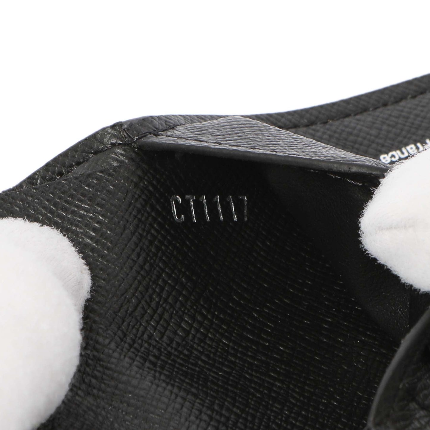 Exclusive Louis Vuitton Black Taiga Multiple Wallet — Lifestyle View