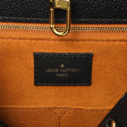 Exclusive Louis Vuitton Black Empreinte Monogram Giant Onthego MM — Detail View