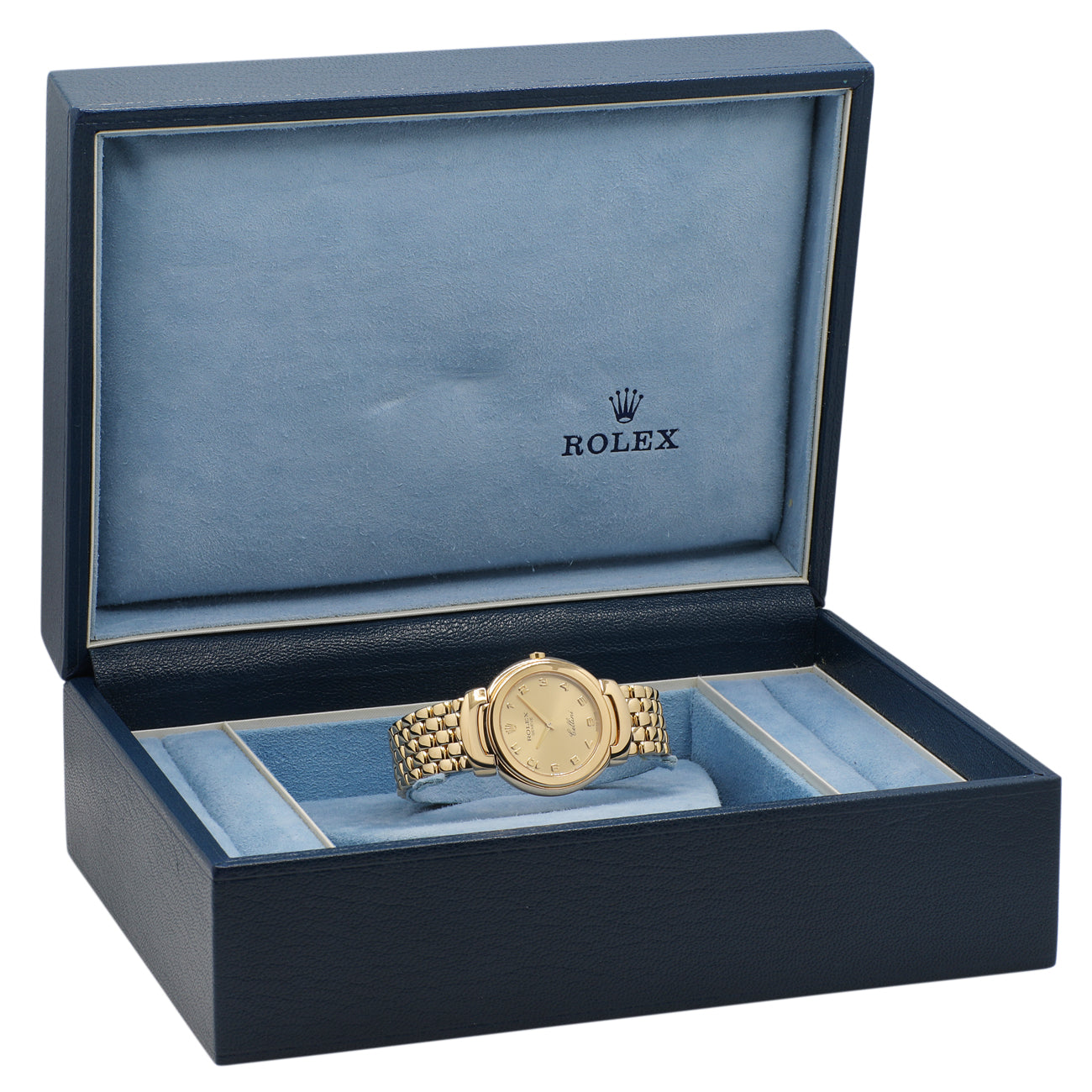 Exclusive Rolex 18K Yellow Gold Cellini 6622 — Detail View