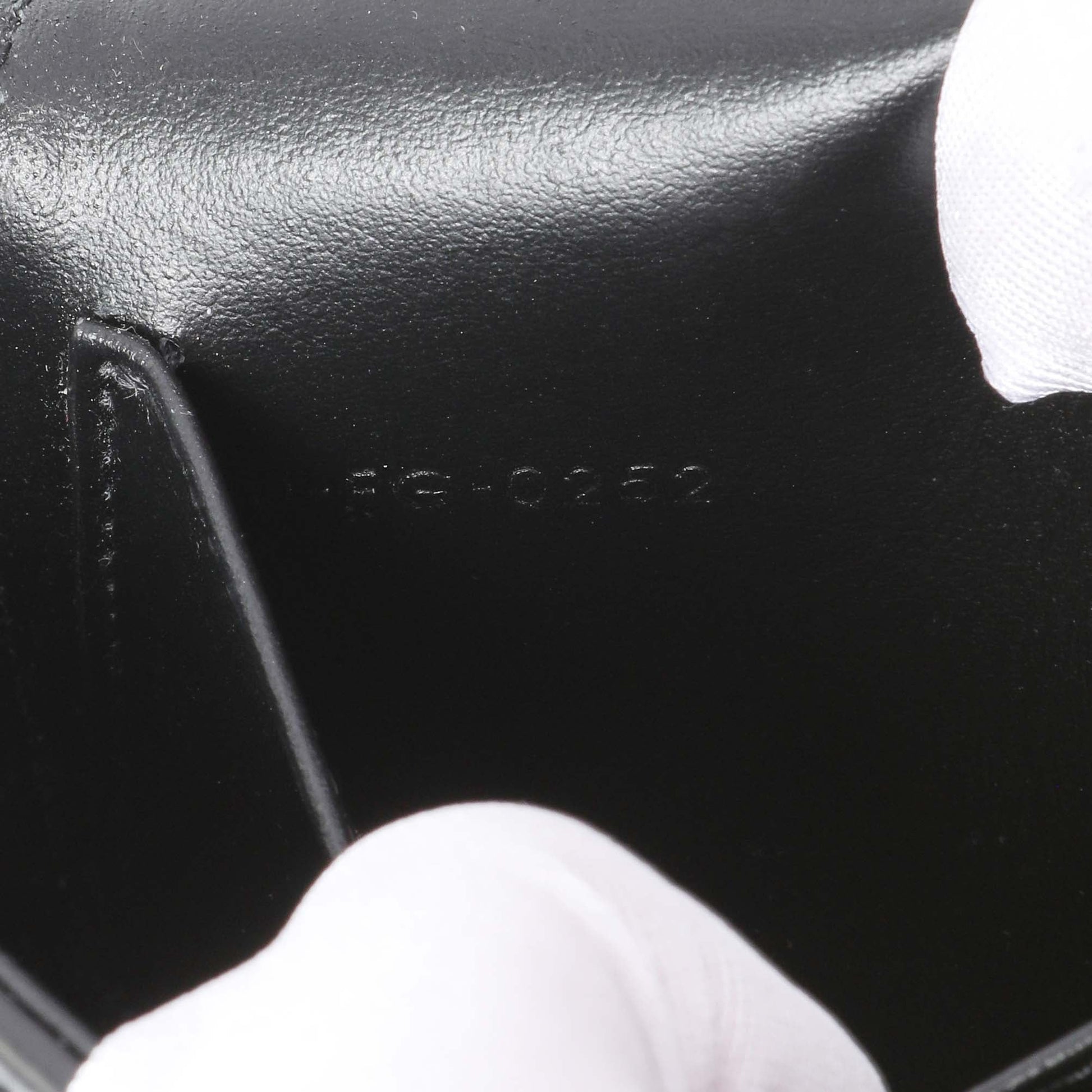 Exclusive Celine Black Shiny Calfskin Mini Claude — Lifestyle View